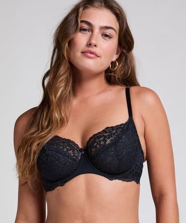 Hunkemöller Niet-voorgevormde beugel bh Marine