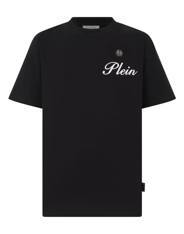 Round Neck T-Shirt Embossed Signature