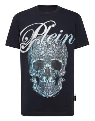 T-Shirt Ronde Hals Ss Skull