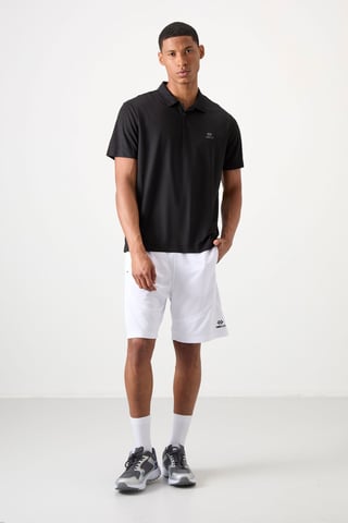 Heren Polo T-Shirt Met Logo Borduring