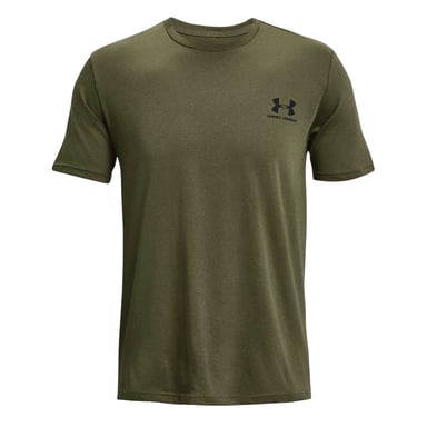Under Armour Mens Sportstyle Chest Logo T-Shirt (Marine OD Green)