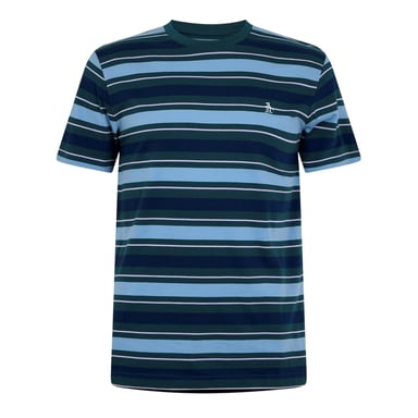 Original Penguin Heren Heren Gestreept T-Shirt (Bug juni)