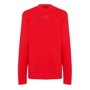 Hugo Heren Diragol Sweatshirt met ronde hals (Rood)