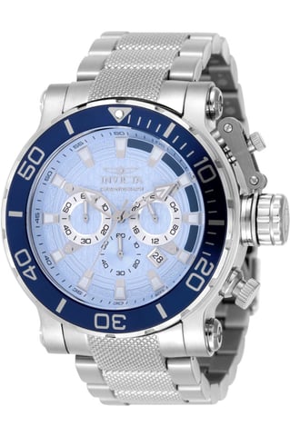 Invicta Coalition Forces 50226 Herenhorloge - Quartz Uurwerk - Roestvrij Staal met Blauwe Wijzerplaat - 52 mm