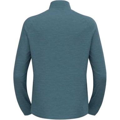 Odlo Heren Essentials Kwart Rits Fleece Top (Blauw)