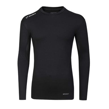 Sondico Heren Core Base Layer Top met lange mouwen (Zwart)