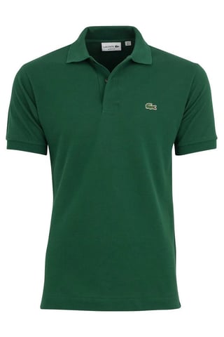 Lacoste Polo SS L1212 Klassieke pasvorm Polo Groen