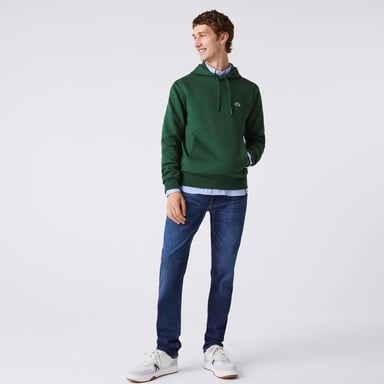 Lacoste fleece hoodie voor heren