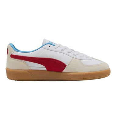 Puma Palermo leren sportschoenen voor heren (Wit, Rood)