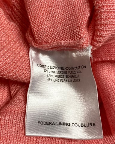 Gucci gebreide blouse van roze scheerwol