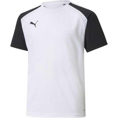 Puma TeamPACER lichtgewicht T-shirt voor kinderen (Wit, Zwart)
