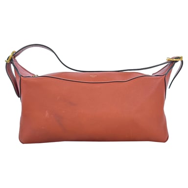Celine Medium Romy schoudertas in bruin leer