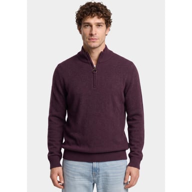 trui Barbour bordeaux
