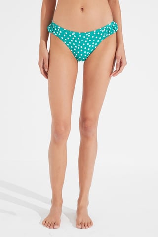 Mid-Rise Polkadot Hipster Bikini Onderbroek