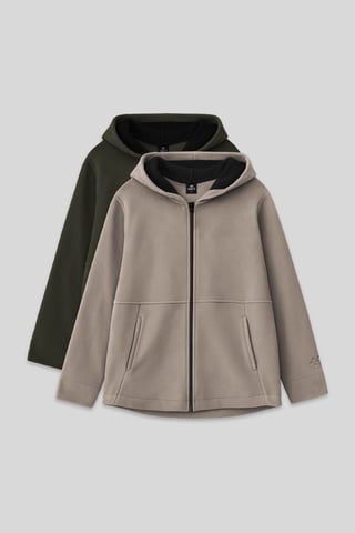 Jeugd Unisex Kaptrui met Rits