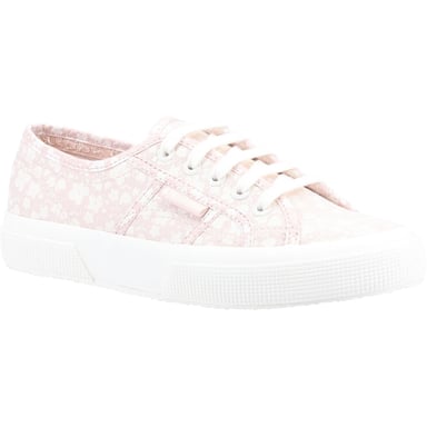 Superga 2750 Print 100% Katoen Dames Roze/Wit Trainers
