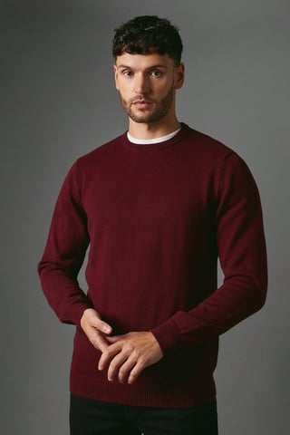 Premium Pure Cotton Crew Neck Jumper