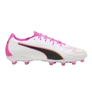Puma Heren King Match Stevige Grond Voetbalschoenen (Roze)