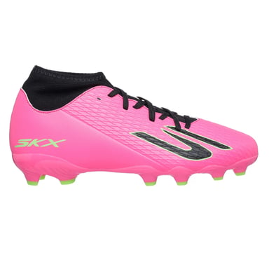 Skechers SKX 2 voetbalschoenen voor kinderen, voor harde ondergrond (Roze/Zwart)