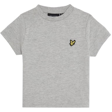 Lyle & Scott T-shirt met ronde hals en normale pasvorm voor babyjongens (Lichtgrijs)