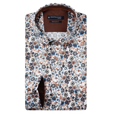Overhemd Giordano bruin