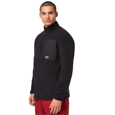 Oakley Heren Sherpa Fleece Jas (Zwart)