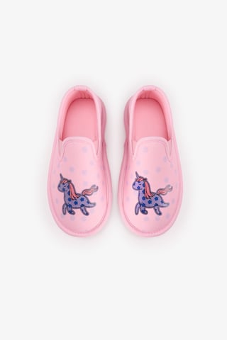 Penti pantoffels voor meisjes met structuur en Loving Unicorn