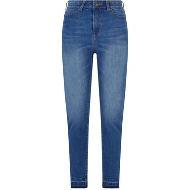 Urban Classics Dames/Dames High Waist Skinny Jeans (Blauwe Was)