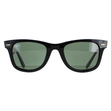 Ray-Ban Zonnebril Wayfarer 2140 901 Zwart Groen G-15 Medium 50mm