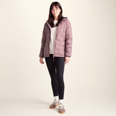 Palmer Womens Padded Jacket - Mauve