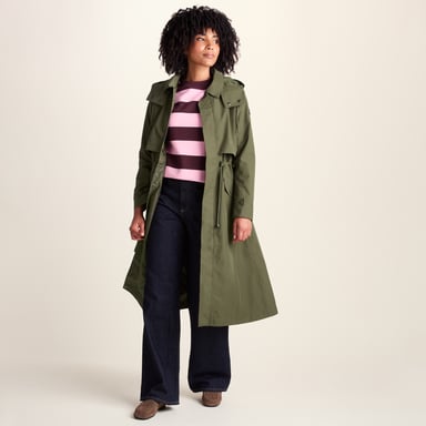 Alva Womens Waterproof Jacket Khaki
