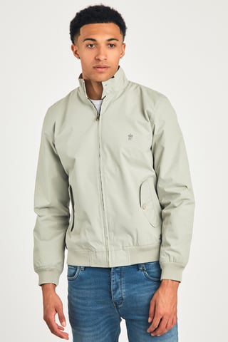 Stone Funnel Neck Harrington Jacket