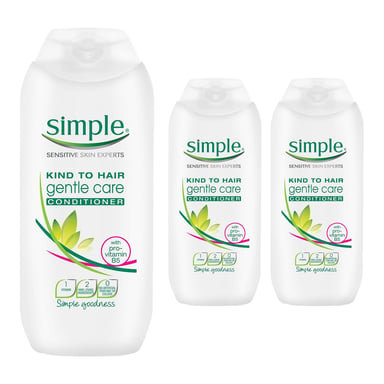 Simple Bundle of Kind To Hair Gentle Care Shampoo & Conditioner