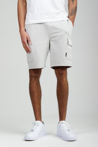 Grey Cargo-Style Shorts