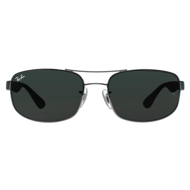 Rayban Zonnebril 3445 Gunmetal Groen 004