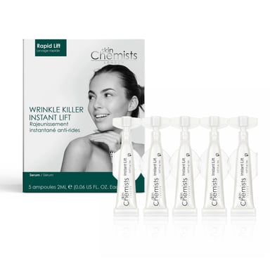 skinChemists Rimpelbestrijder, anti-aging, instant gezichtsverjonging, 5 x 2 ml