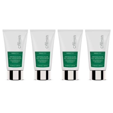 skinChemists Anti-Ageing Wrinkle Killer Day Moisturiser 50ml SHORT DATE Pack of 4