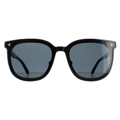 Bally zonnebril by0044-k 01a zwart grijs gespiegeld