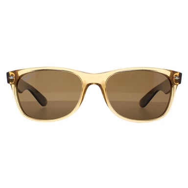 Ray-ban rechthoek unisex honing kristal bruin gepolariseerde zonnebril nieuwe wayfarer rb2132
