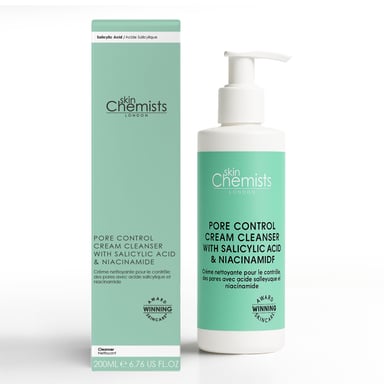 skinChemists Anti-aging poriënreinigende crème met salicylzuur en niacinamide 200 ml