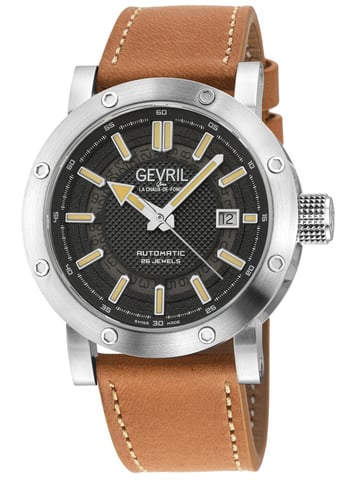 GV2 Automatic Men's Potente Swiss Automatic Two toned SS IPYG Bracelet Skeletal Watch