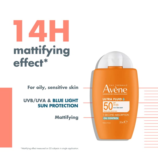 Avène Ultra Fluid Oil Control SPF50+ voor de vette en gecombineerde huid - Hoge bescherming - Image 2