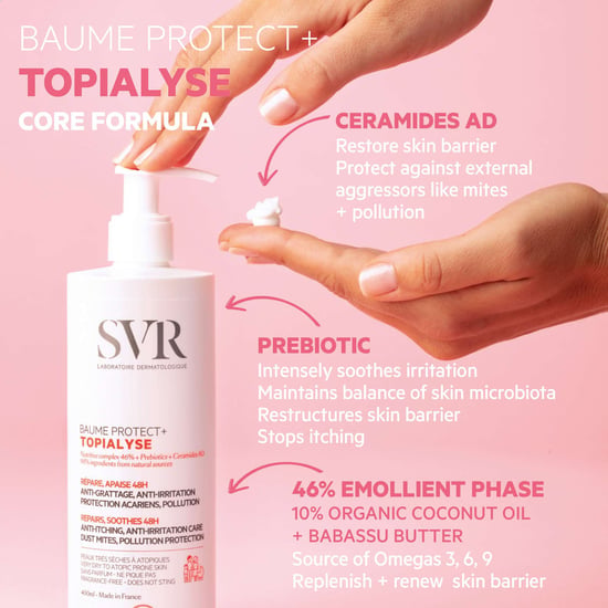 SVR Topialyse Baume Protect+ 48 uur voedende lichaamsbalsem 400 ml voor de gevoelige huid - Image 3