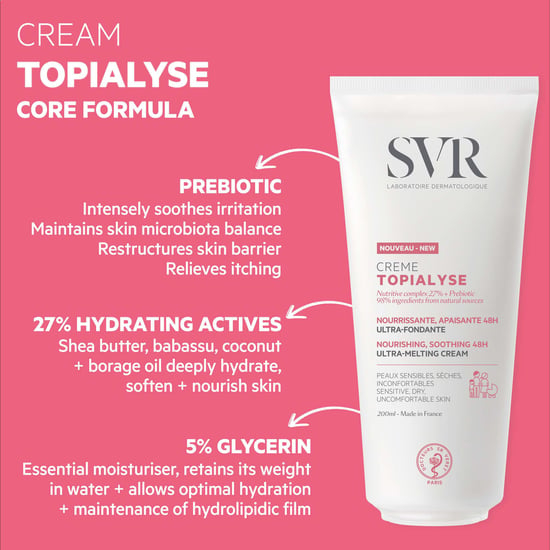 SVR Topialyse 48H Verzachtende Crème voor de Droge Huid - 200 ml - Image 3