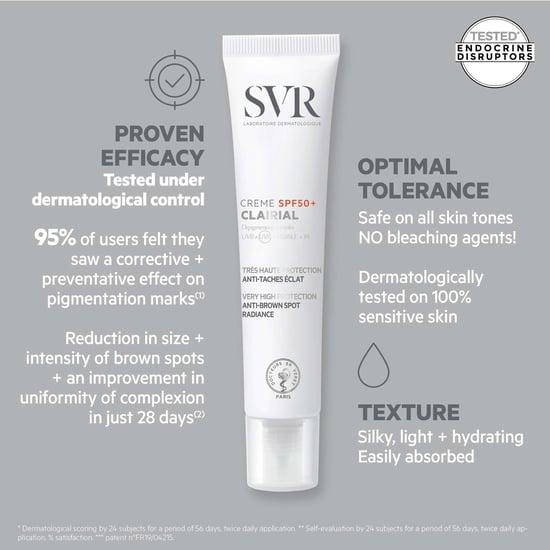 SVR Clairial SPF50+ Dagelijkse UV-beschermingscrème voor hyperpigmentatie 40 ml - Image 5