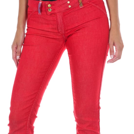 Long reversible trousers in elastic fabric 10DBF0605-B101 woman