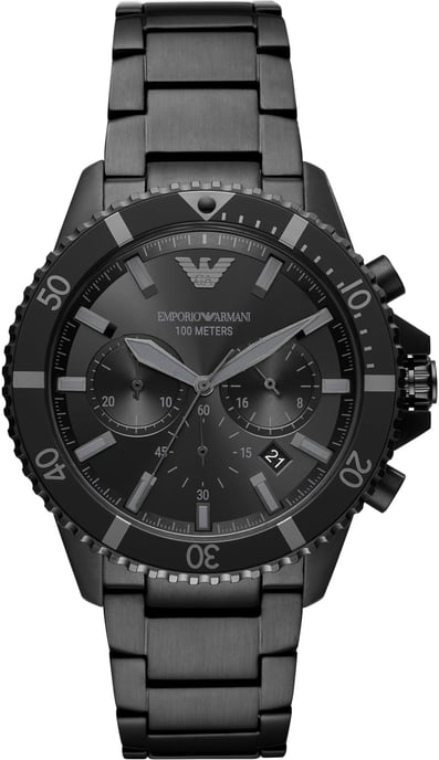 Emporio Armani Diver Men's Black Watch AR11363