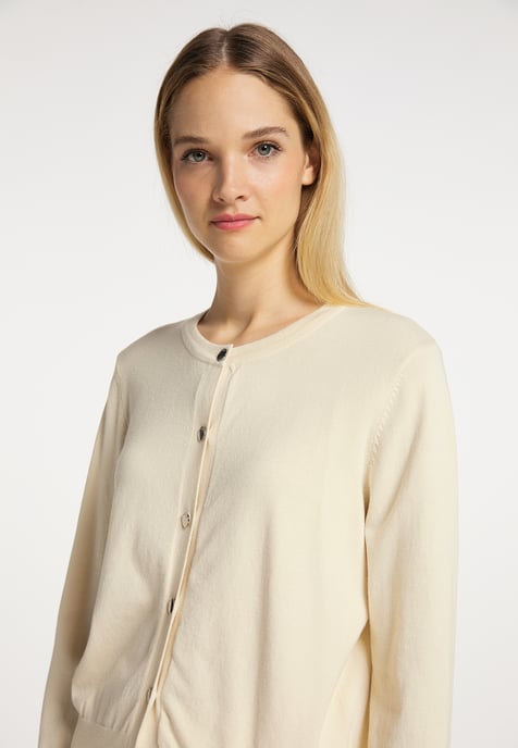 Dreimaster Vest Dames wolwit - Image 5
