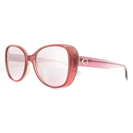 Guess zonnebril gu7554 74f roze roze bruine gradiënt - Image 2
