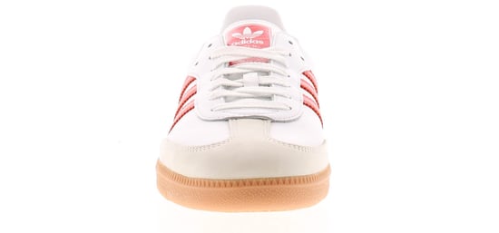 Adidas Originals Mens Trainers Samba OG Leather Lace Up red - Image 3